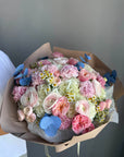 Set “Welcome New Baby” — bouquet and balloons