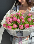 Bouquet "You Are My Sparkle ” - tulips, genista