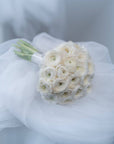 Wedding bouquet "Pearl Essence" - Ranunculus