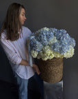 Woven Basket Vase