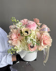 Flower Box “Anemone Amour” - anemones, roses