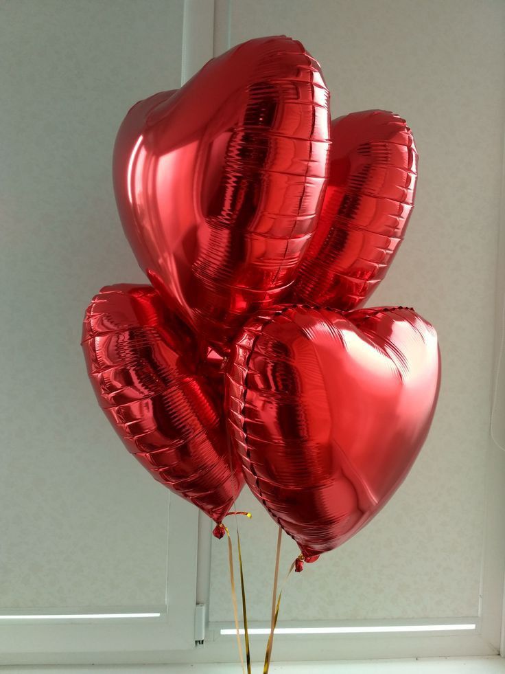 Balloons "Red Hearts" (ONLY MIAMI)