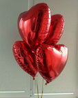 Balloons "Red Hearts" (ONLY MIAMI)