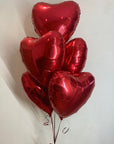 Balloons "Red Hearts" (ONLY MIAMI)