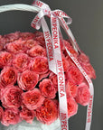 Flower Basket “Pink Happens” — Pink Expression roses