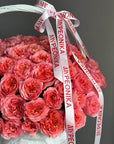 Flower Basket “Pink Happens” — Pink Expression roses