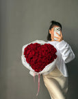 HEART CORE - 50 heart shaped roses