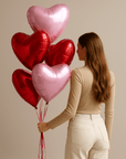 Balloon set "Red & Pink Hearts"