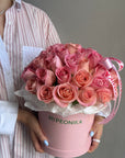Flower box "Rose Vibes" - hermosa roses