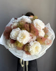Bouquet “Fluffy Glow” — festiva, smoke tree