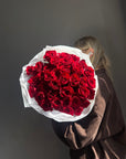 Bouquet "Explorer" - red roses