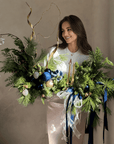 Candle Arrangement “Royal Blue”