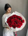 Bouquet "Explorer" - 18 red roses