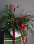 Christmas Arrangement in a Vase “Jolly Branches”