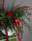 Christmas Arrangement in a Vase “Jolly Branches”