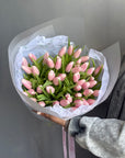 Bouquet "Flamingo" - Pink tulips
