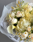 Bouquet "Milk & Honey" - Hydrangeas , callas, chamomile