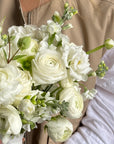 Wedding Bouquet "The One" - Hydrangeas , stock, peony roses