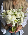 Wedding Bouquet "The One" - Hydrangeas , stock, peony roses