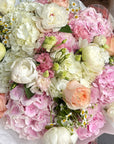 Bouquet "Petal Provocateur" - Peonies, hydrangeas, roses