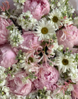 Bouquet "Pink Bliss" - peonies, stock, chamomiles, nerine (ONLY MIAMI)