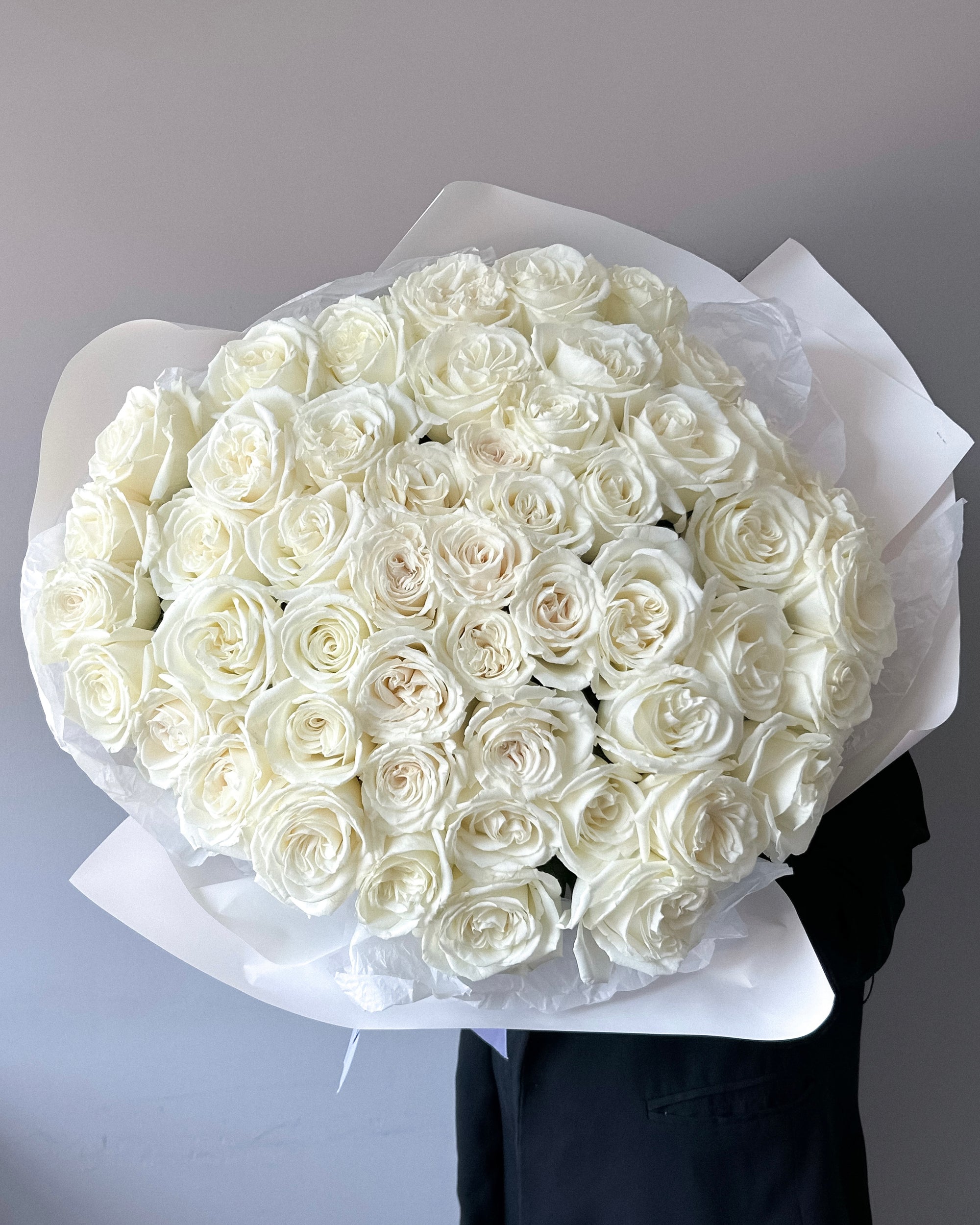 Bouquet "Playa Blanca" - white roses