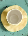 "Tulip Tête-à-Tête" - Handcrafted Clay Tea Duo