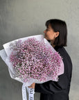 Bouquet "Cosmic Baby's Breath" - My Peonika Flower Shop
