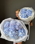 Bouquet "Heaven Hydrangea" - My Peonika Flower Shop