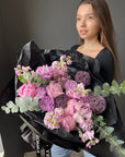 Bouquet "Midnight Whispers" - My Peonika Flower Shop