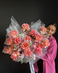 Bouquet “Parisian Blush” - My Peonika Flower Shop