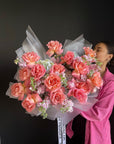 Bouquet “Parisian Blush” - My Peonika Flower Shop