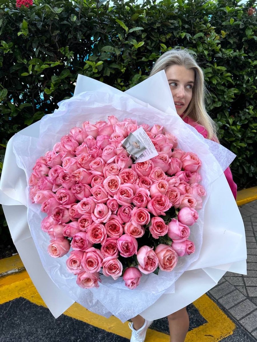 Bouquet " Pink Expression" - My Peonika Flower Shop