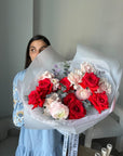 Bouquet "Sweet Rosaline" - My Peonika Flower Shop
