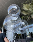 Extra Large Clear Balloons - My Peonika Flower Shop