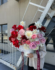Flower Box "Graceful Charm" - My Peonika Flower Shop