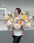 Flower Box "Happy-Go-Lucky Blooms" - My Peonika Flower Shop