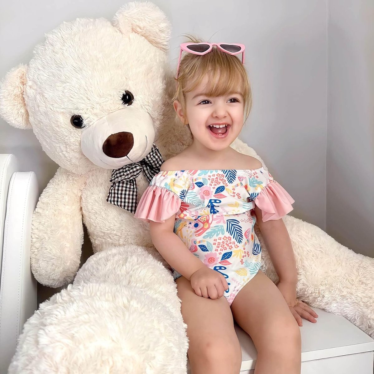 Giant Teddy Bear - My Peonika Flower Shop