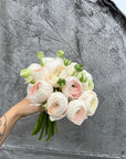 Wedding Bouquet "Enchanting Ranunculus Bliss" - My Peonika Flower Shop