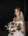 Wedding Bouquet "Midnight Elegance" - My Peonika Flower Shop
