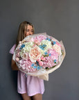 Bouquet “Everyone’s Type” — hydrangeas, roses, peonies