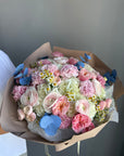 Set “Welcome New Baby” — bouquet and balloons