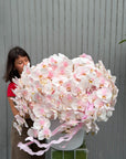 Flower Box “Everyone’s Type” — pink hydrangeas, orchids