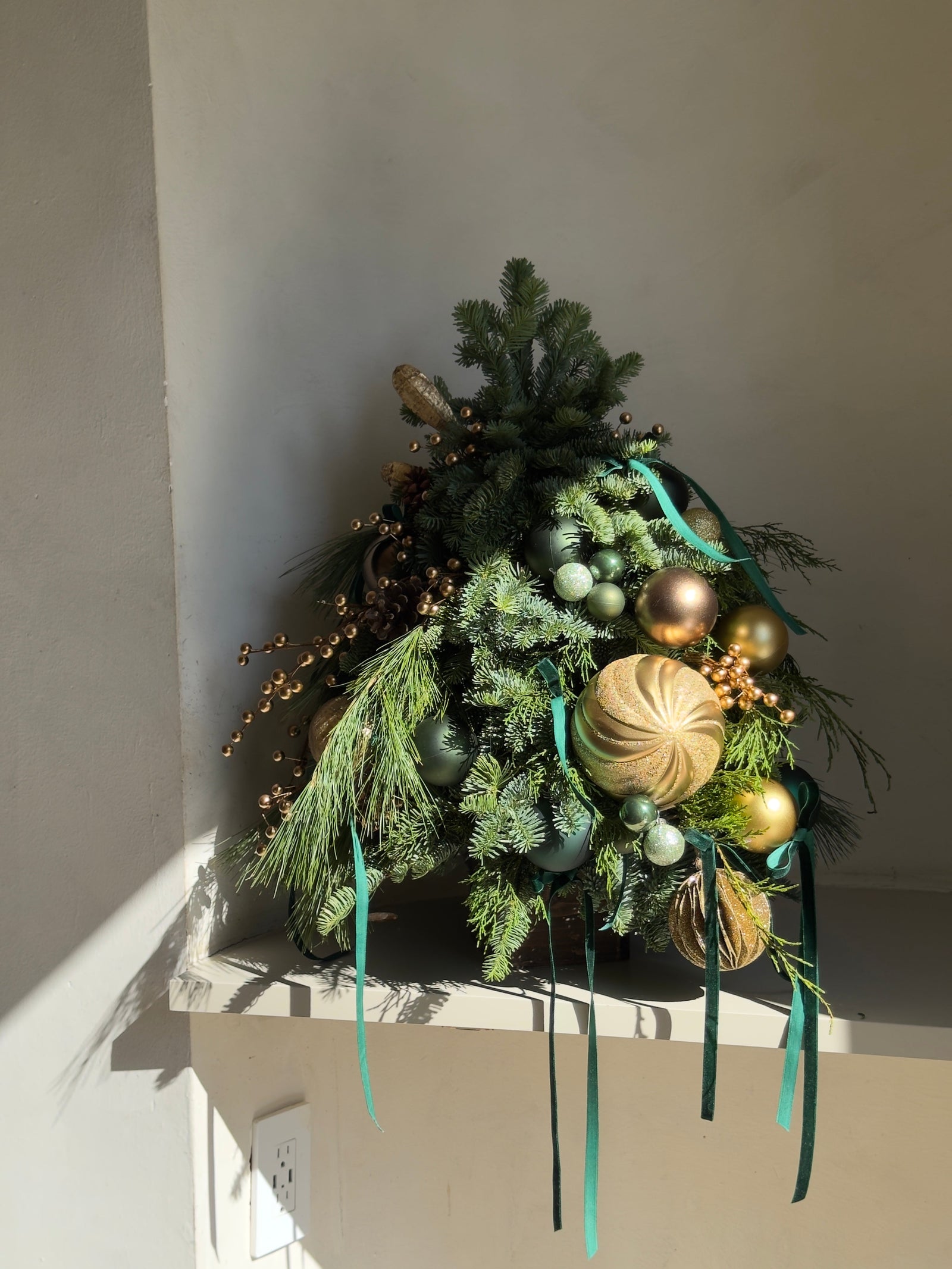 Christmas tree “Golden forest”