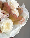 Bouquet “Fluffy Glow” — festiva, smoke tree