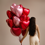 Balloon set "Red & Pink Hearts" (ONLY MIAMI)