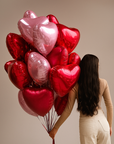 Balloon set "Red & Pink Hearts" (ONLY MIAMI)