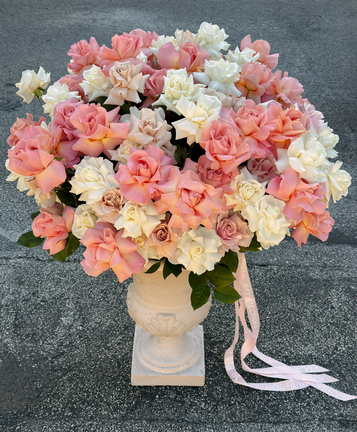 Floral arrangements “From Paris with love” - French roses