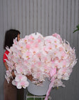 Flower Box “Everyone’s Type” — pink hydrangeas, orchids