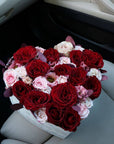 Flower Box “Just for Her” — assorted roses